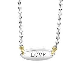 Best Sale LAGOS Oval Plate Necklace