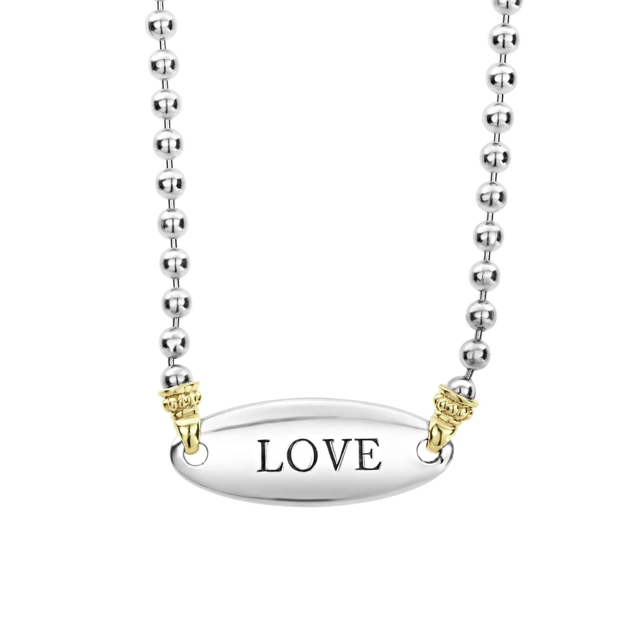 Best Sale LAGOS Oval Plate Necklace