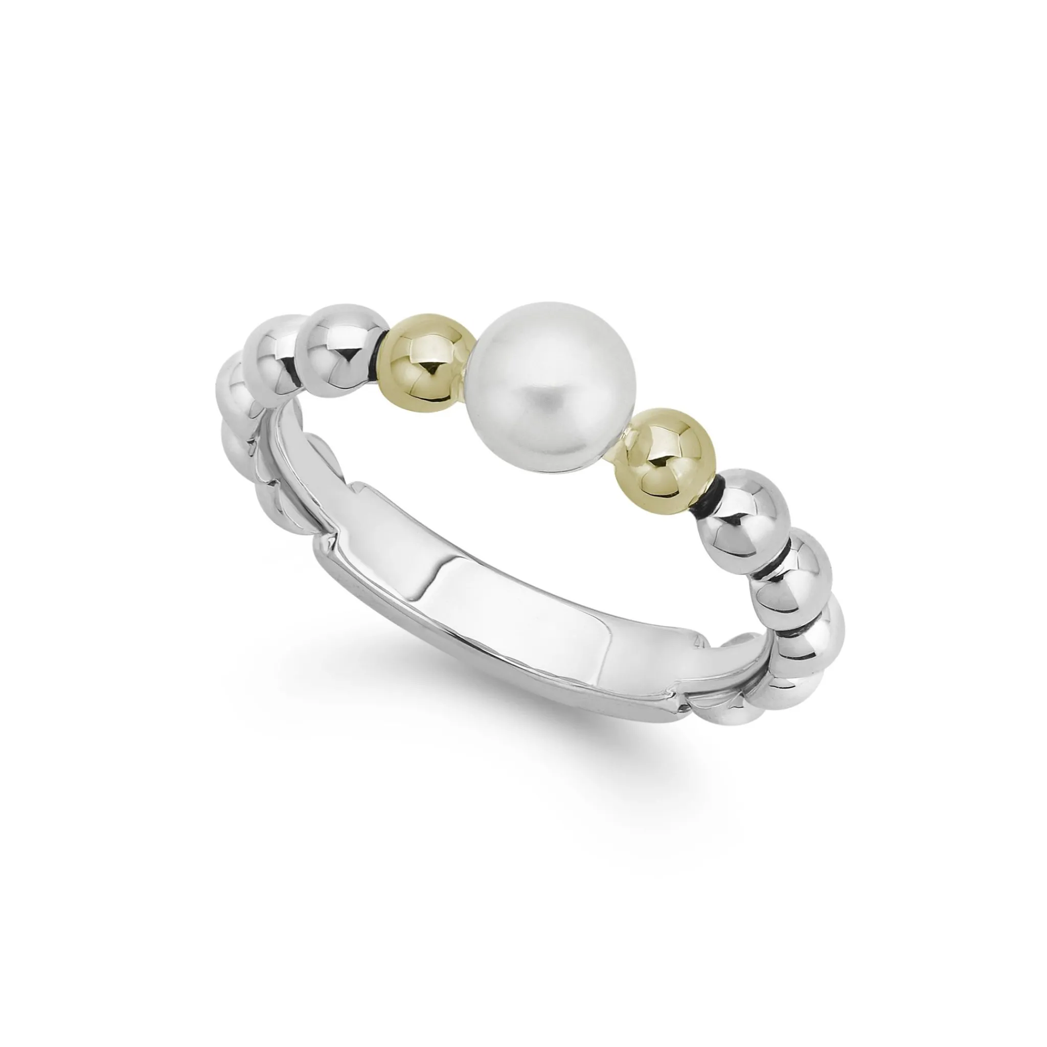 Best Sale LAGOS Pearl And Diamond Ring Gift Set