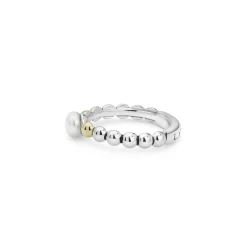 Best Sale LAGOS Pearl And Diamond Ring Gift Set