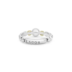 Best Sale LAGOS Pearl And Diamond Ring Gift Set
