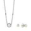 Cheap LAGOS Pearl Earrings And Necklace Gift Set