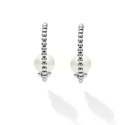 Online LAGOS Pearl Hoop Earring