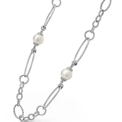 Shop LAGOS Pearl Link Necklace