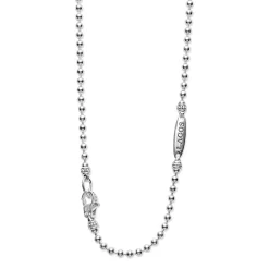 Clearance LAGOS Pearl Love Knot Pendant Necklace