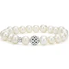 Best LAGOS Pearl Silver Station Bead Bracelet