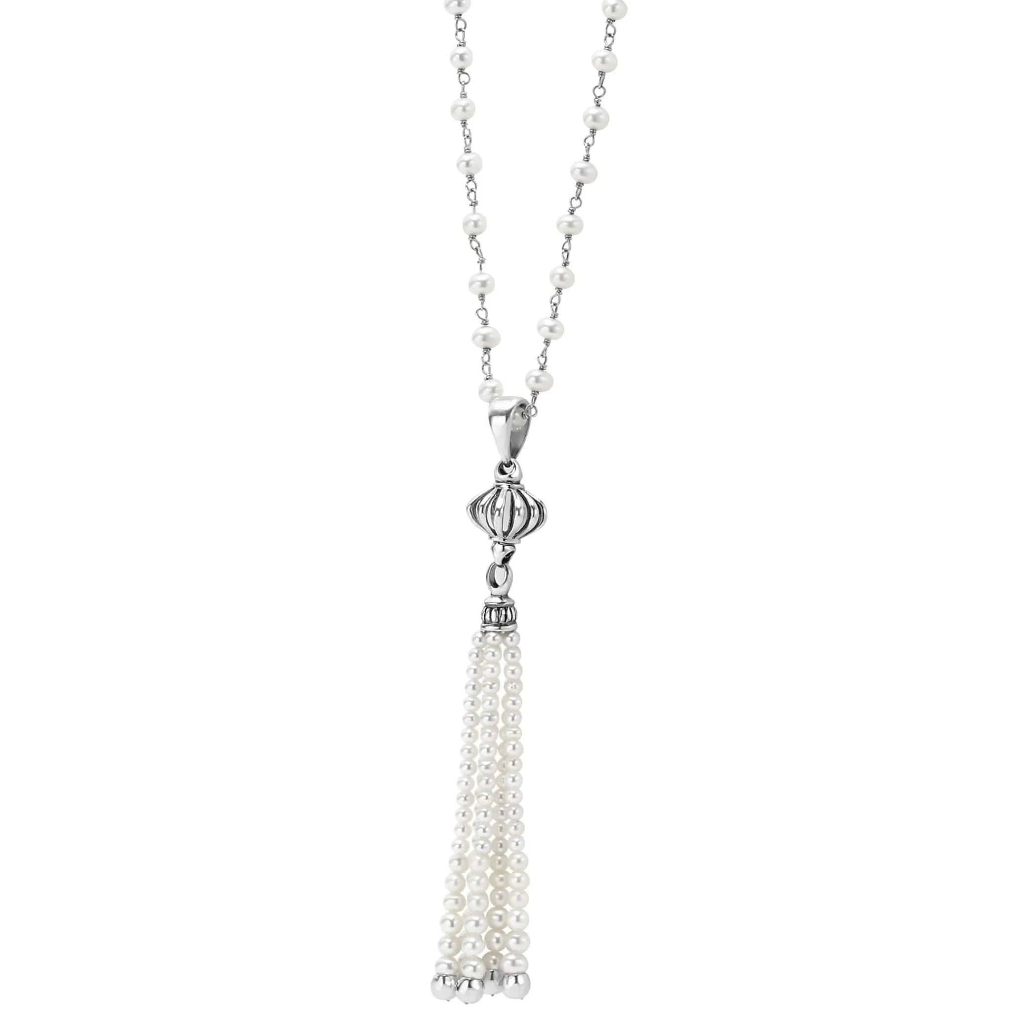 Clearance LAGOS Pearl Tassel Pendant Necklace