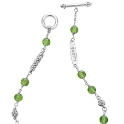 Best Sale LAGOS Peridot Beaded Bracelet