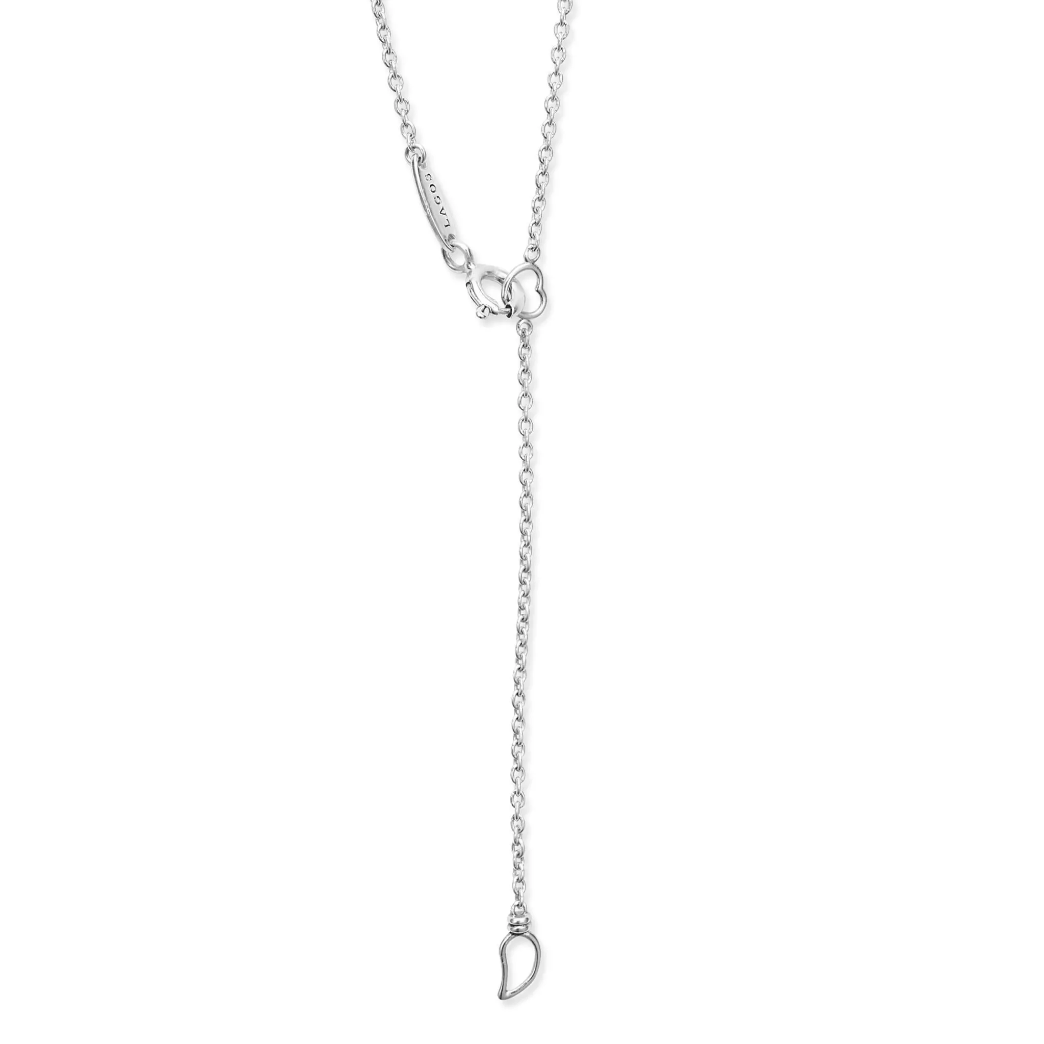 Best LAGOS Petite Two-Tone Knot Diamond Pendant Necklace