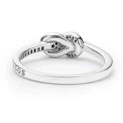 Fashion LAGOS Petite Two-Tone Knot Diamond Ring