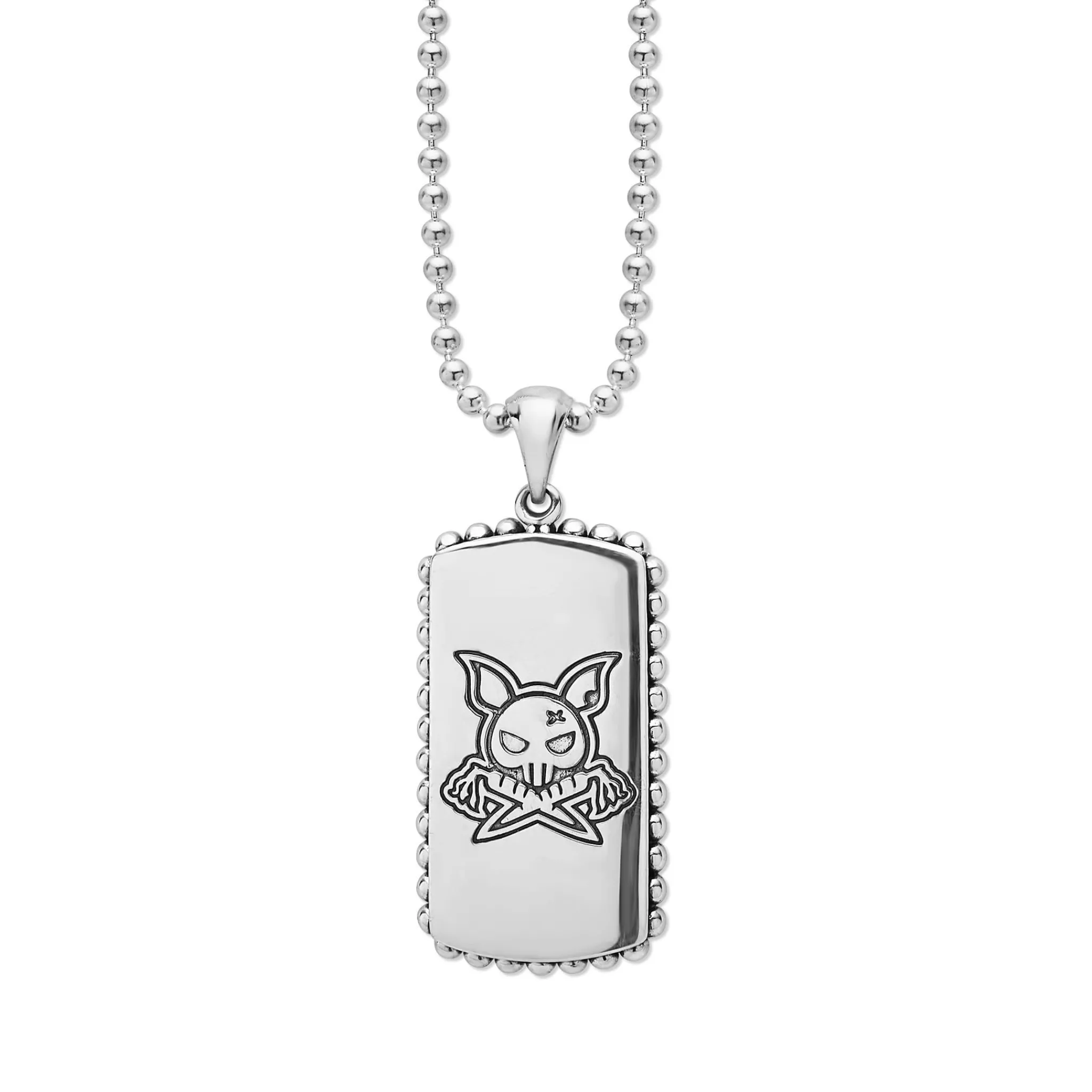 Online LAGOS Pietersite Tag Amulet Necklace