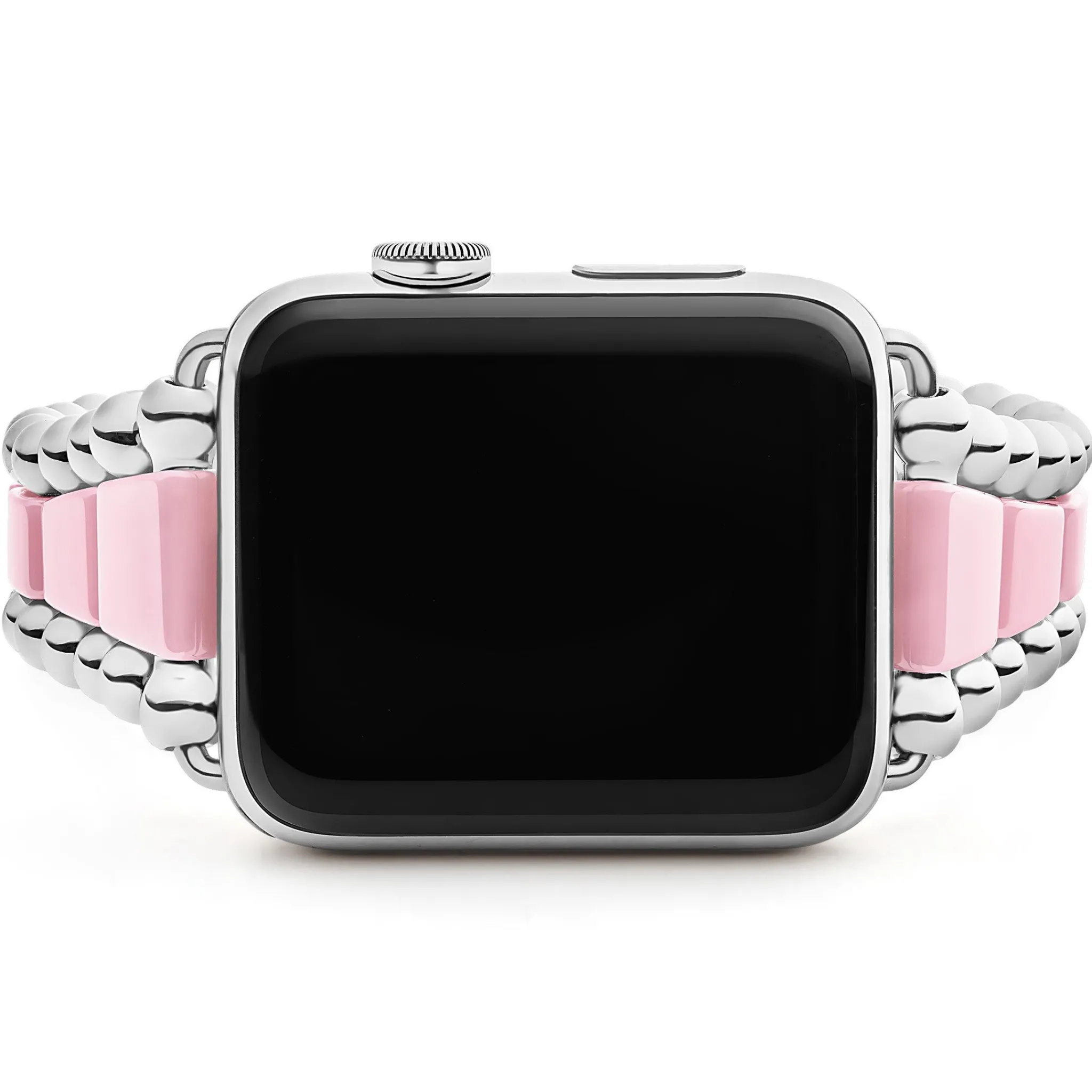 Best LAGOS Pink Ceramic And Stainless Steel Watch Bracelet-42-49Mm
