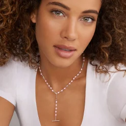 Best LAGOS Pink Ceramic Beaded Necklace
