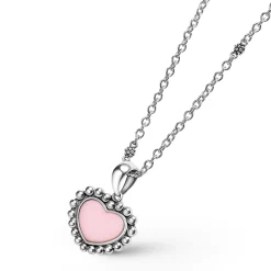 Outlet LAGOS Pink Ceramic Heart Necklace