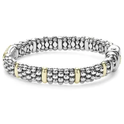 Outlet LAGOS Pink Sapphire Caviar Bracelet | 9Mm