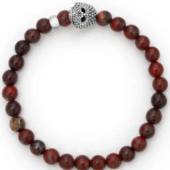 Sale LAGOS Poppy Jasper Skull Bracelet