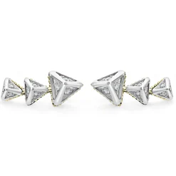 Discount LAGOS Pyramid Crawler Diamond Studs