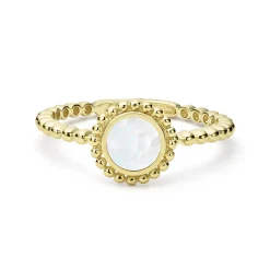 Flash Sale LAGOS Round Mother Of Pearl Stacking Ring
