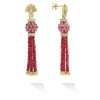 Flash Sale LAGOS Ruby And Diamond Tassel Drop Earrings