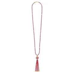 Outlet LAGOS Ruby And Diamond Tassel Pendant Necklace