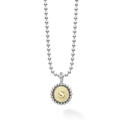 Cheap LAGOS S Initial Charm Necklace