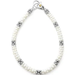 Cheap LAGOS Seven Silver Station Ceramic Bracelet | 5Mm