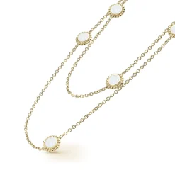 Flash Sale LAGOS Seven Station Round Mother Of Pearl Necklace