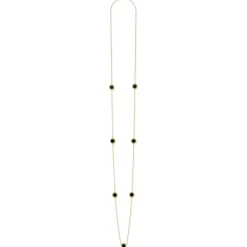 Sale LAGOS Seven Station Round Onyx Necklace