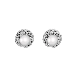 Best LAGOS Silver Beaded Front-Back Earrings