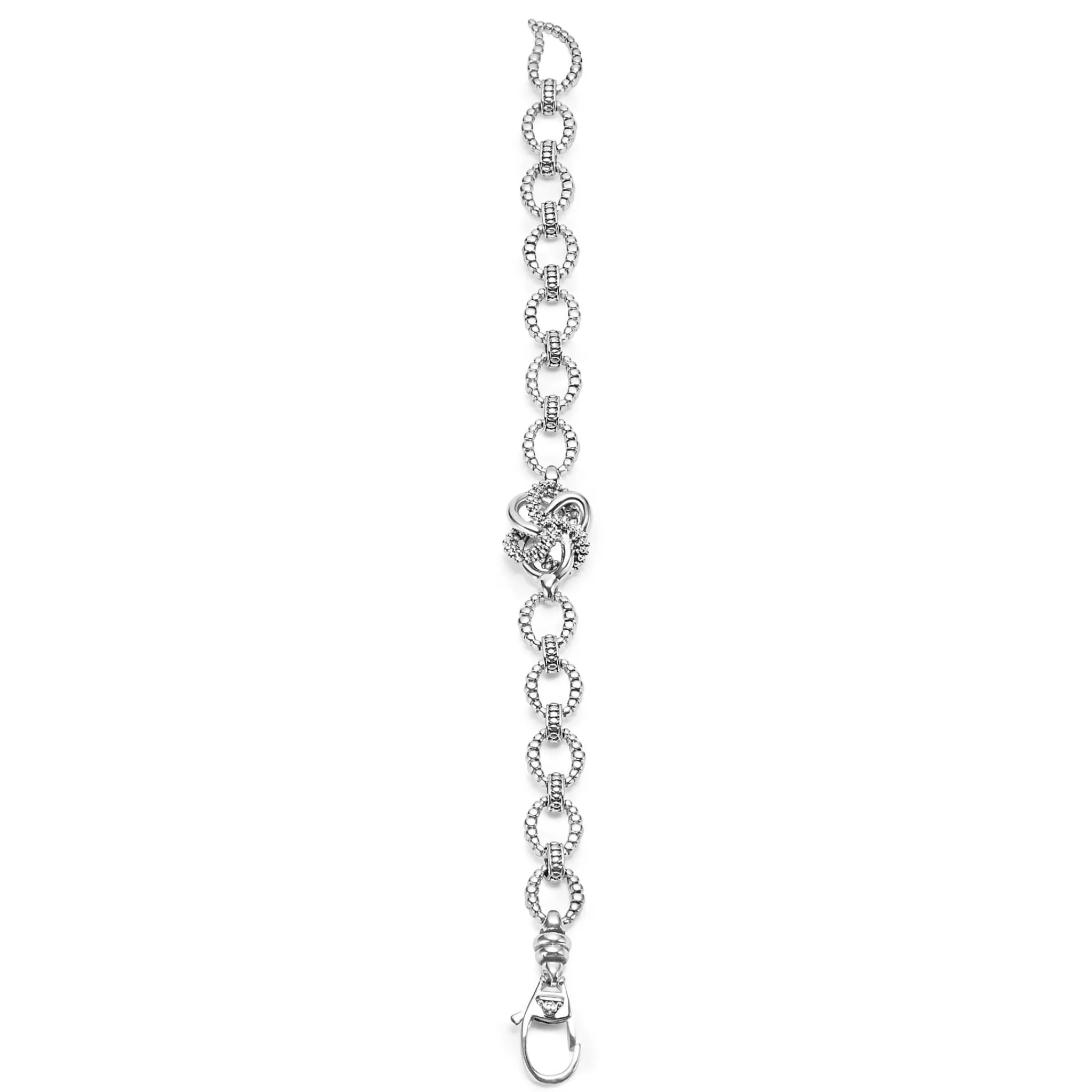 Outlet LAGOS Silver Love Knot Link Bracelet