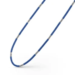 Shop LAGOS Silver Station Ceramic Beaded Necklace 3Mm