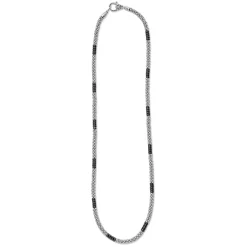 Flash Sale LAGOS Silver Station Ceramic Beaded Necklace