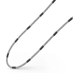 Flash Sale LAGOS Silver Station Ceramic Beaded Necklace
