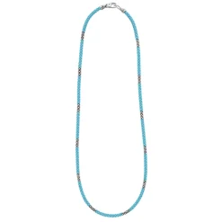 Discount LAGOS Silver Station Ceramic Beaded Necklace 3Mm