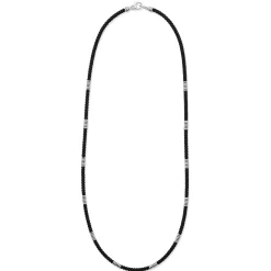 Best LAGOS Silver Station Matte Ceramic Beaded Necklace