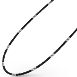 Best LAGOS Silver Station Matte Ceramic Beaded Necklace