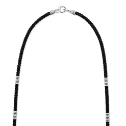 Best LAGOS Silver Station Matte Ceramic Beaded Necklace