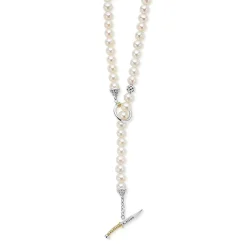 Cheap LAGOS Silver Station Pearl Necklace