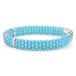Cheap LAGOS Single Station Ceramic Diamond Bracelet | 9Mm
