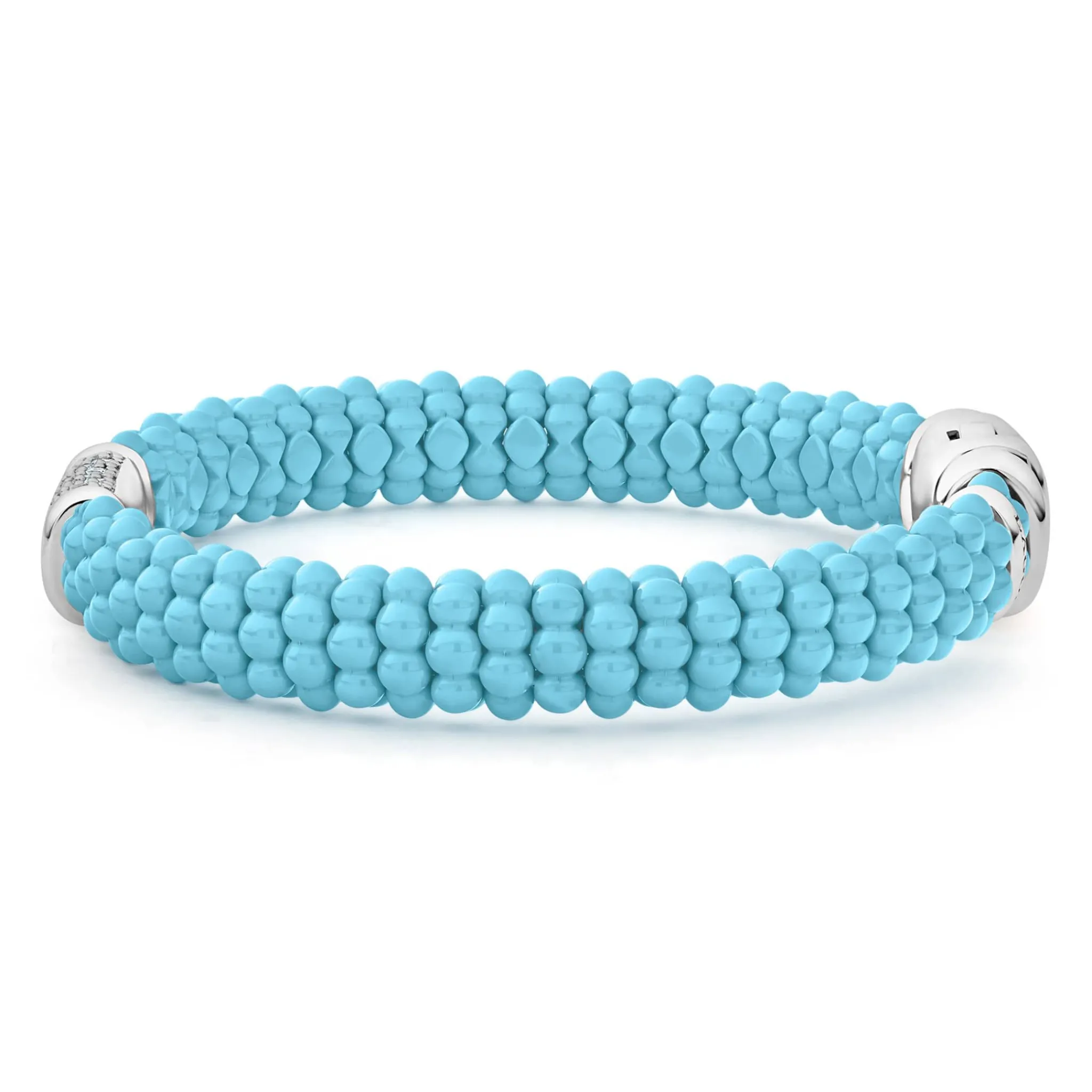 Cheap LAGOS Single Station Ceramic Diamond Bracelet | 9Mm