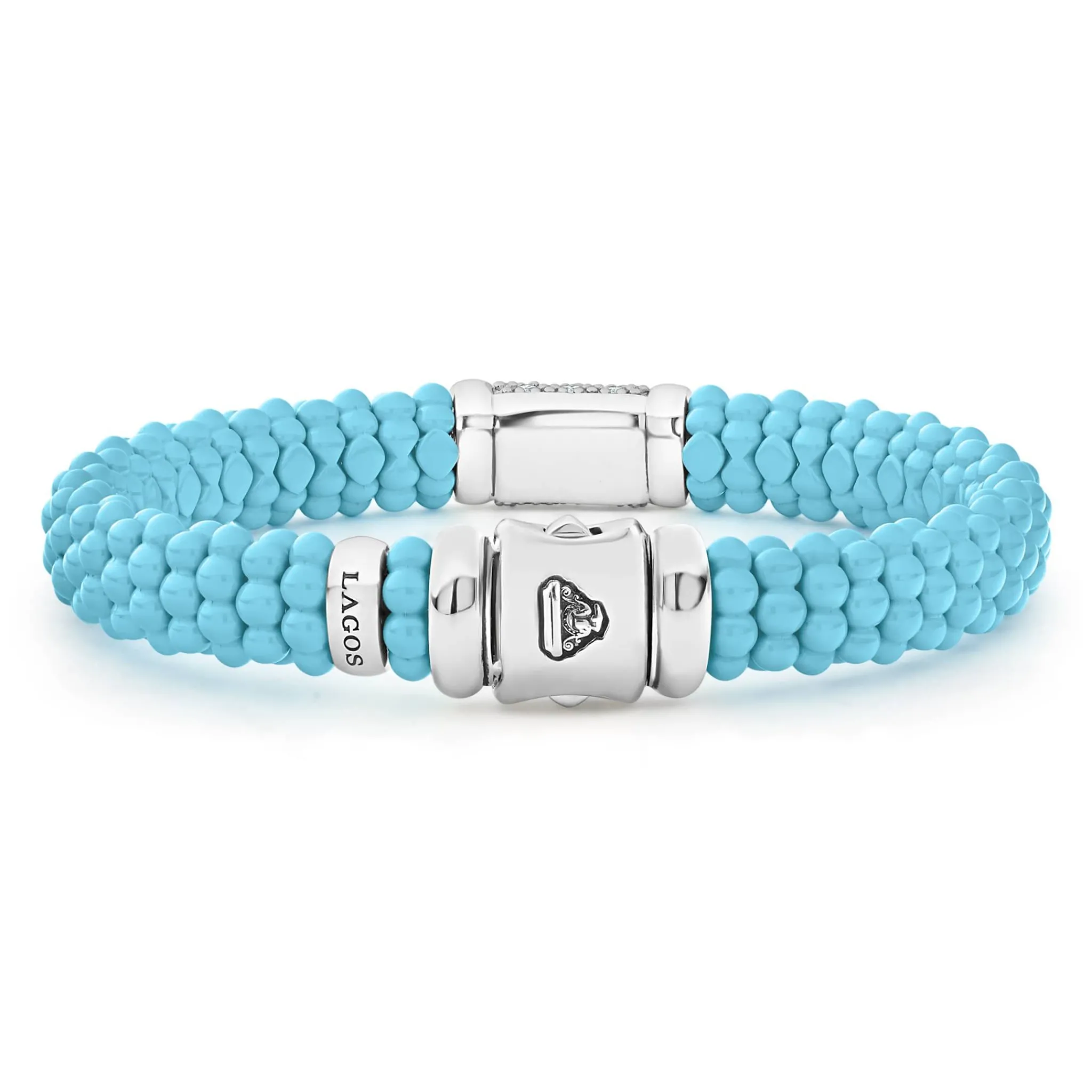 Cheap LAGOS Single Station Ceramic Diamond Bracelet | 9Mm