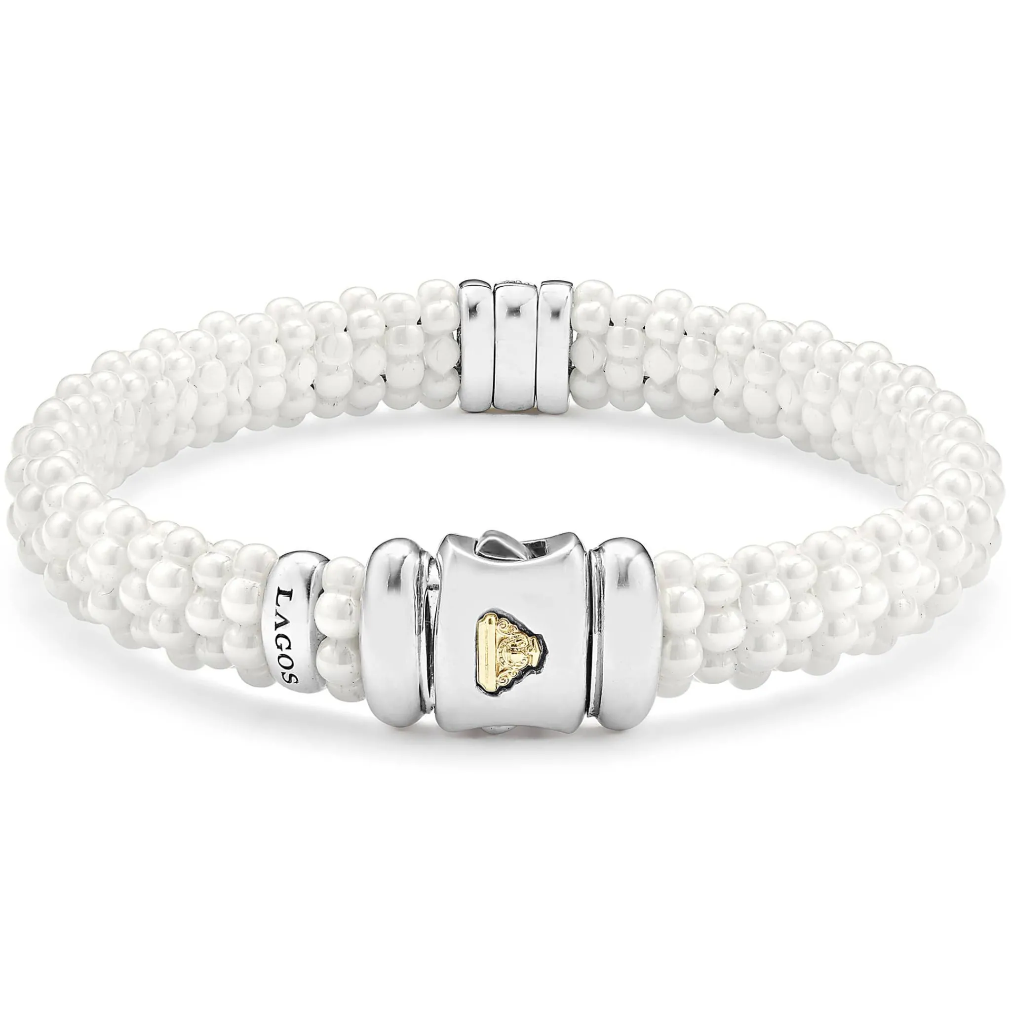 Outlet LAGOS Single Station Ceramic Diamond Bracelet | 9Mm