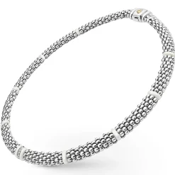 Flash Sale LAGOS Single Station Diamond Caviar Necklace