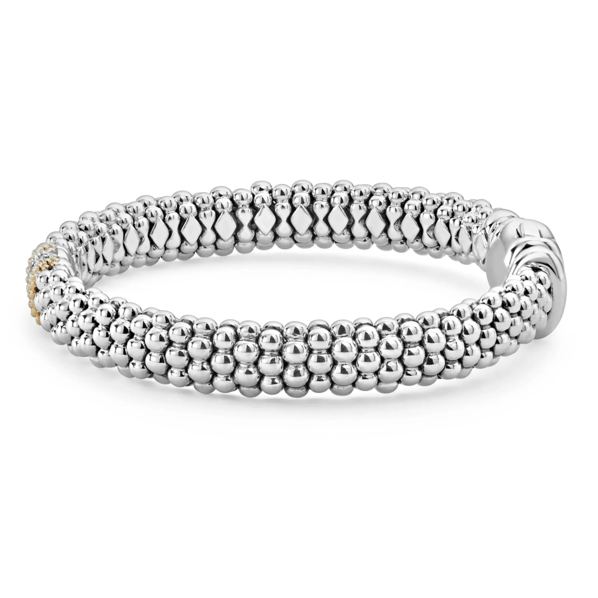 Flash Sale LAGOS Single Station Diamond Caviar Bracelet | 9Mm