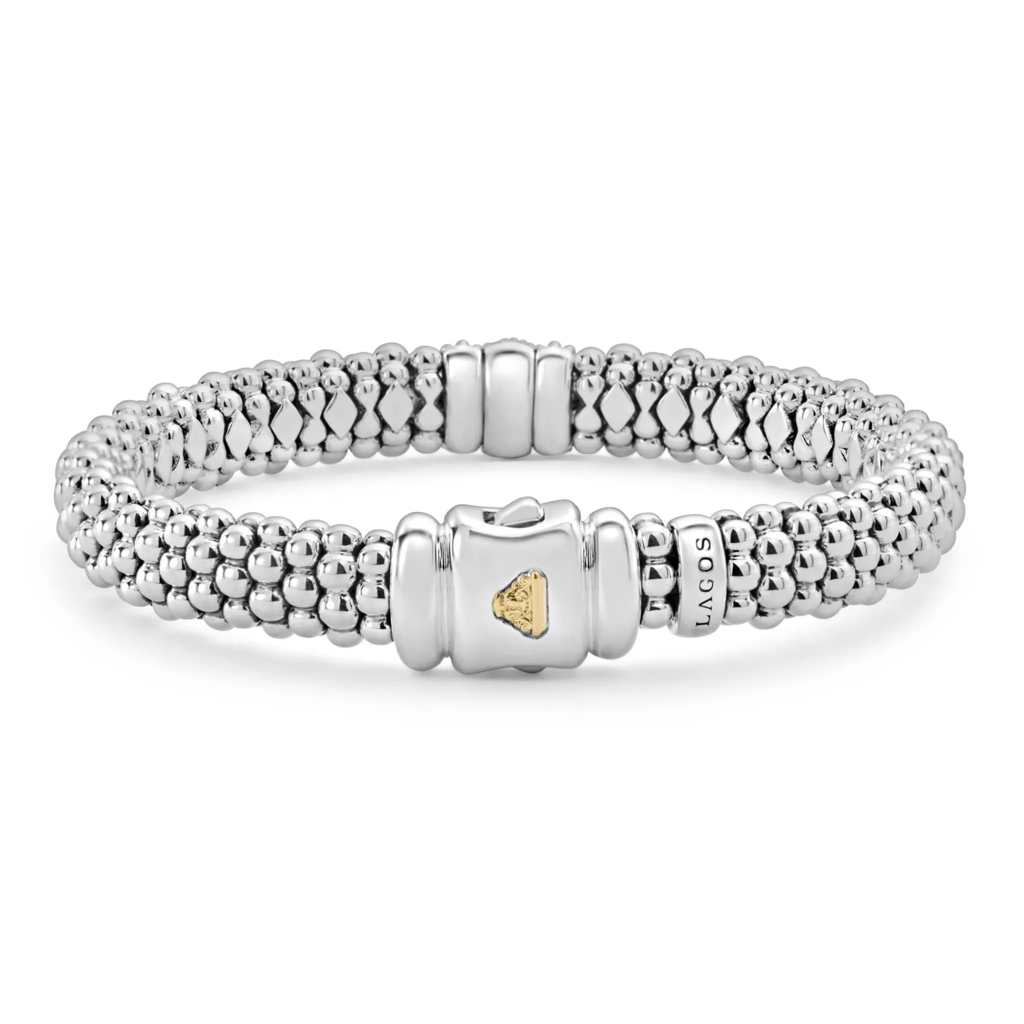 Flash Sale LAGOS Single Station Diamond Caviar Bracelet | 9Mm