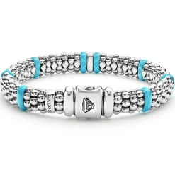 Best Sale LAGOS Single Station Diamond Caviar Bracelet | 9Mm