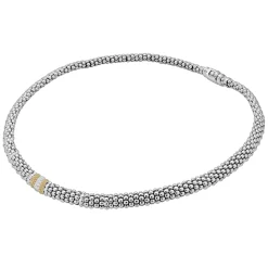 Shop LAGOS Single Station Diamond Caviar Necklace