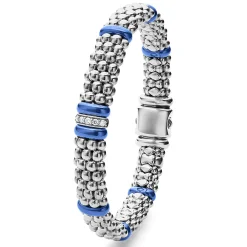 Sale LAGOS Single Station Diamond Caviar Bracelet | 9Mm