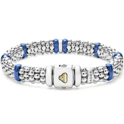 Sale LAGOS Single Station Diamond Caviar Bracelet | 9Mm