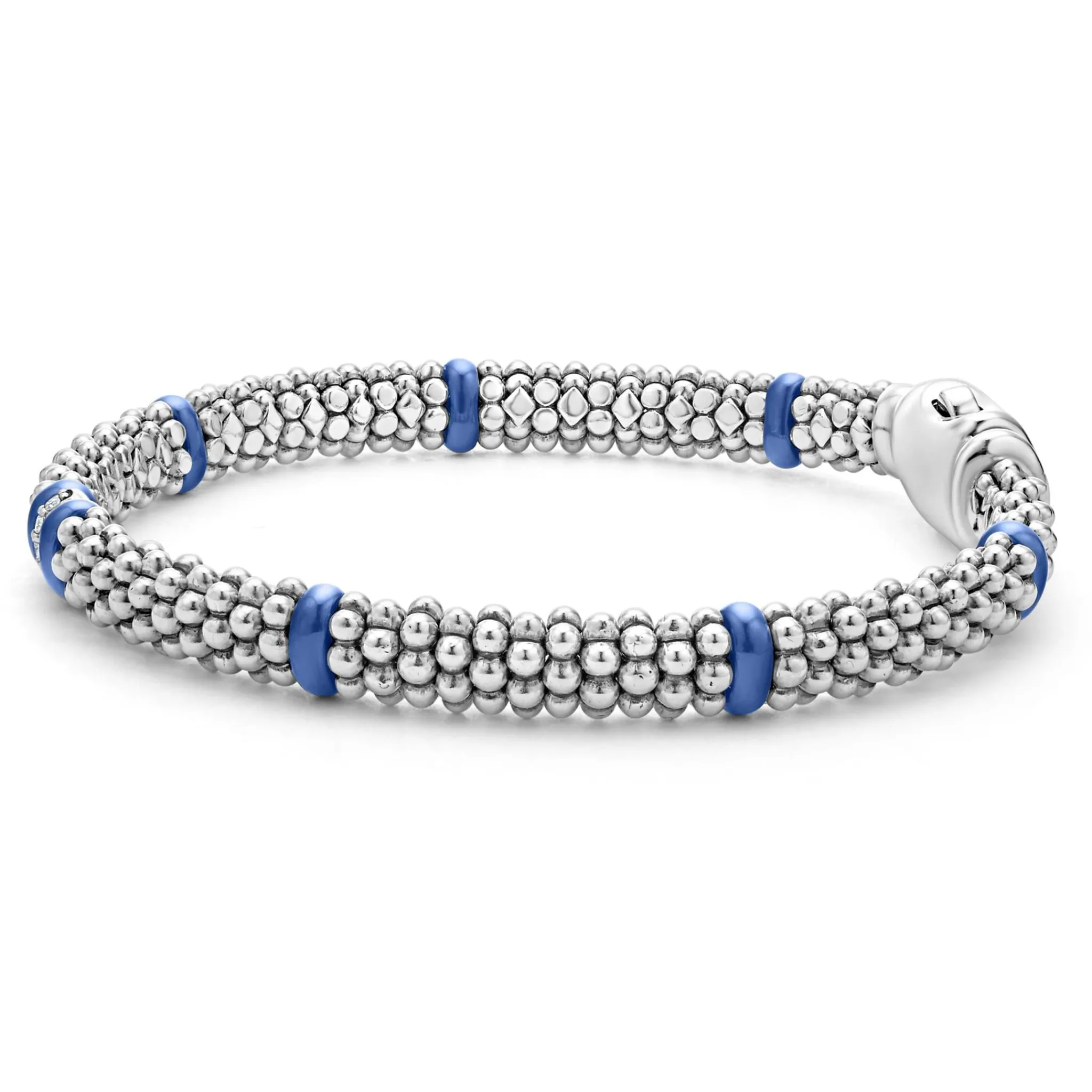 Online LAGOS Single Station Diamond Caviar Bracelet | 6Mm